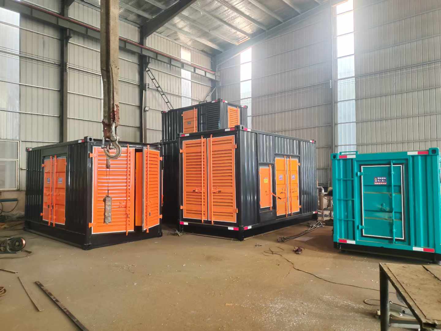 大田500kw柴油发电机组可以带动多少功率设备？